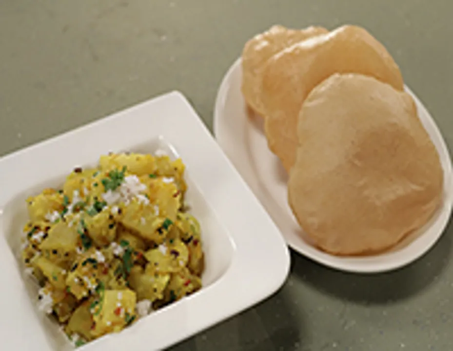 Puri Bhaji- SK Khazana