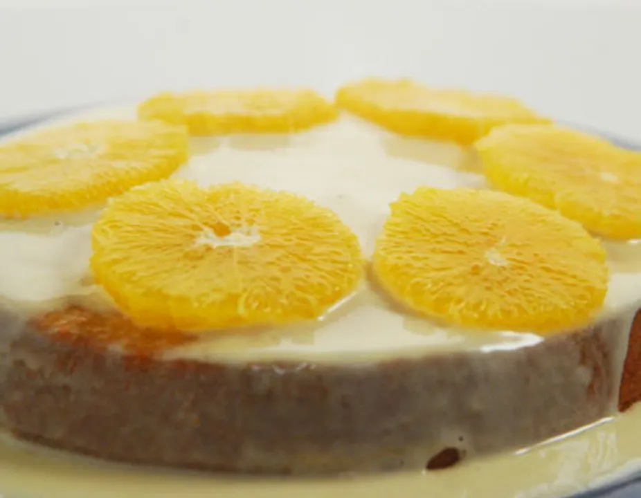 Orange and Lemon Fondant Tea Cake