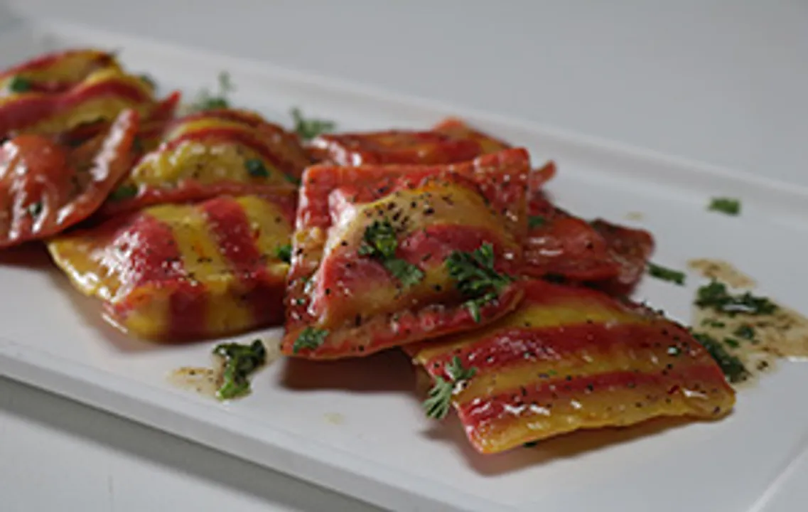 Double Layered Ravioli