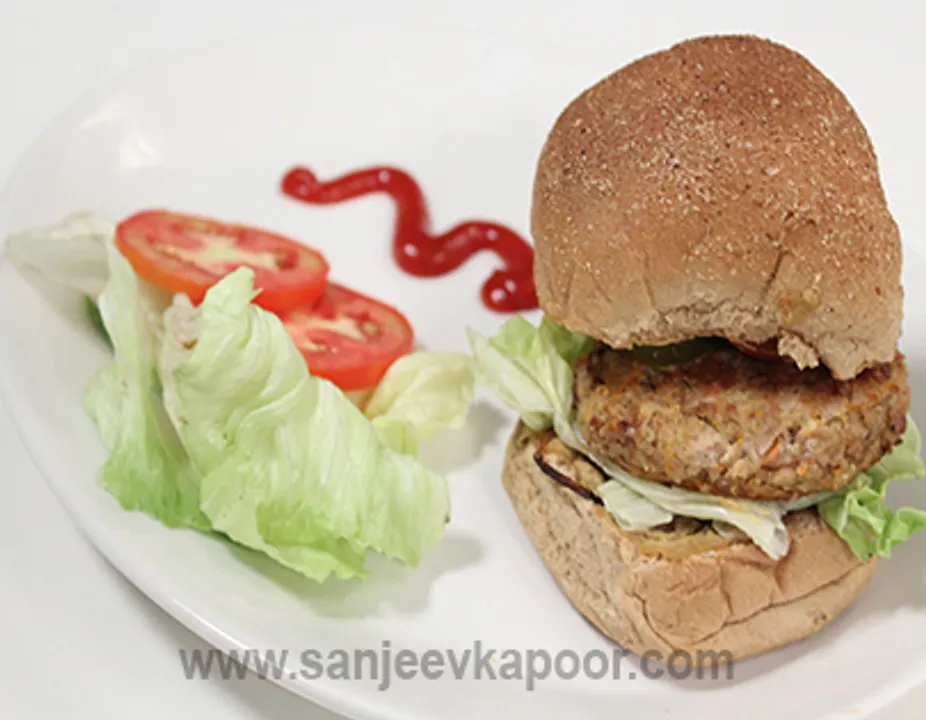 Quinoa and Feta Burger