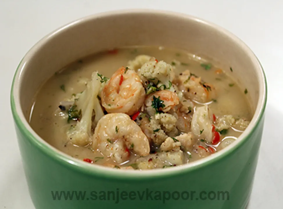 Prawn and Cauliflower Curry