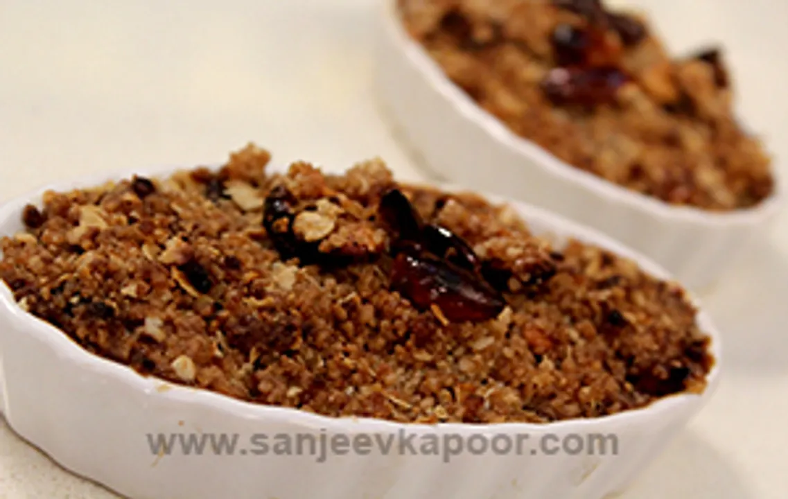 Dry Fruit Crumble