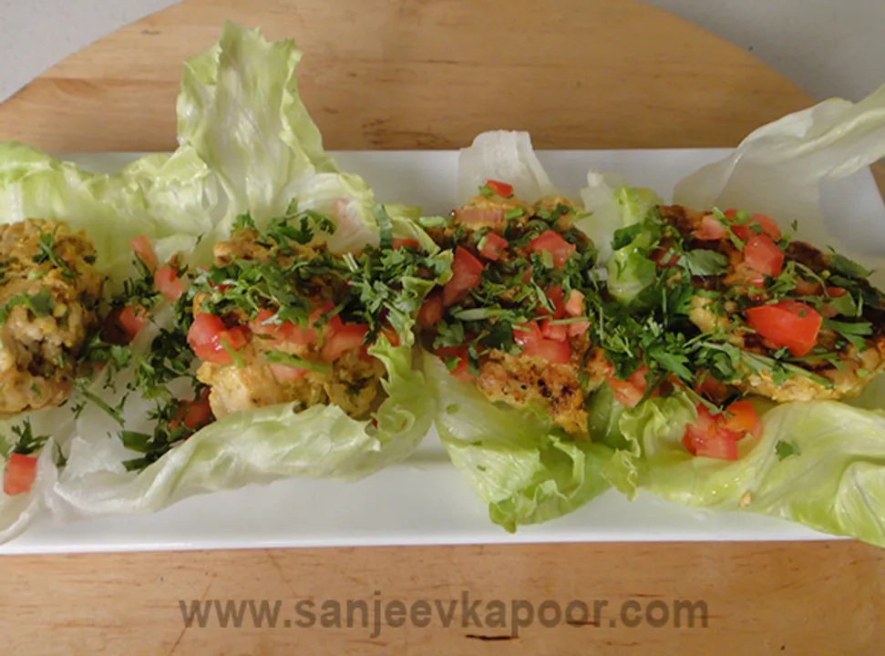 Chicken Cutlets in Lettuce Wraps