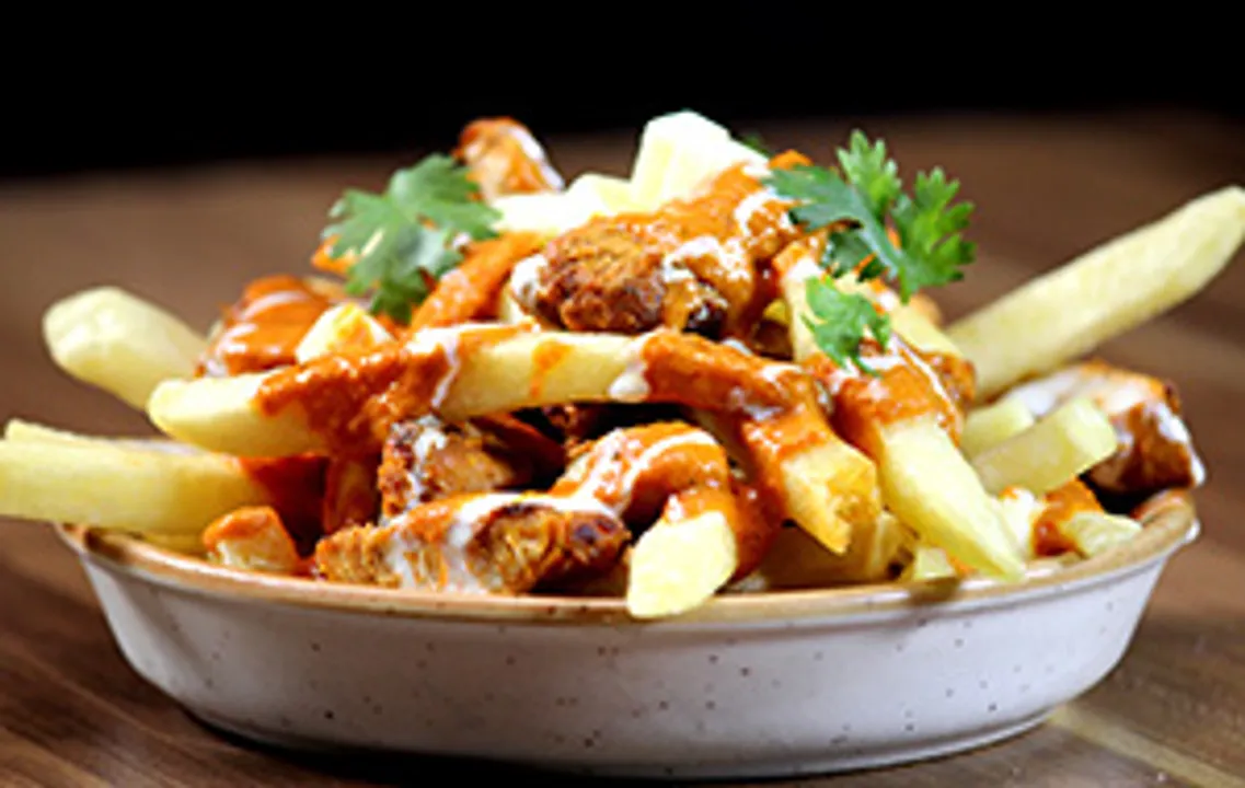 Butter Chicken Poutine