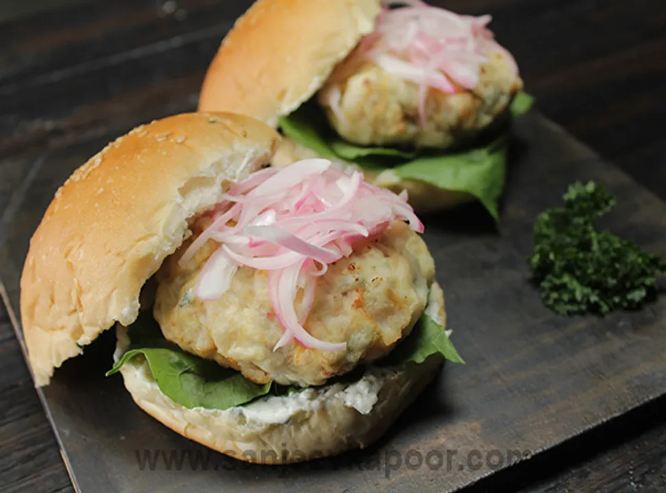 Greek Chicken Burger