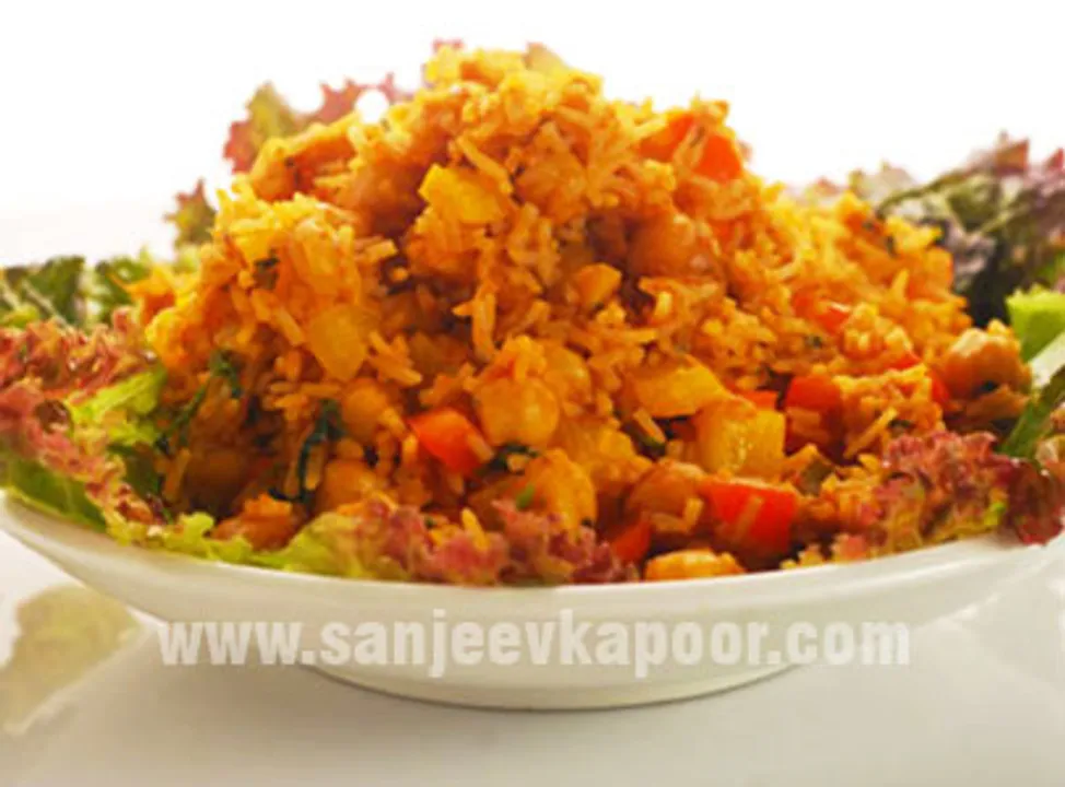 Achari Chholay Pulao