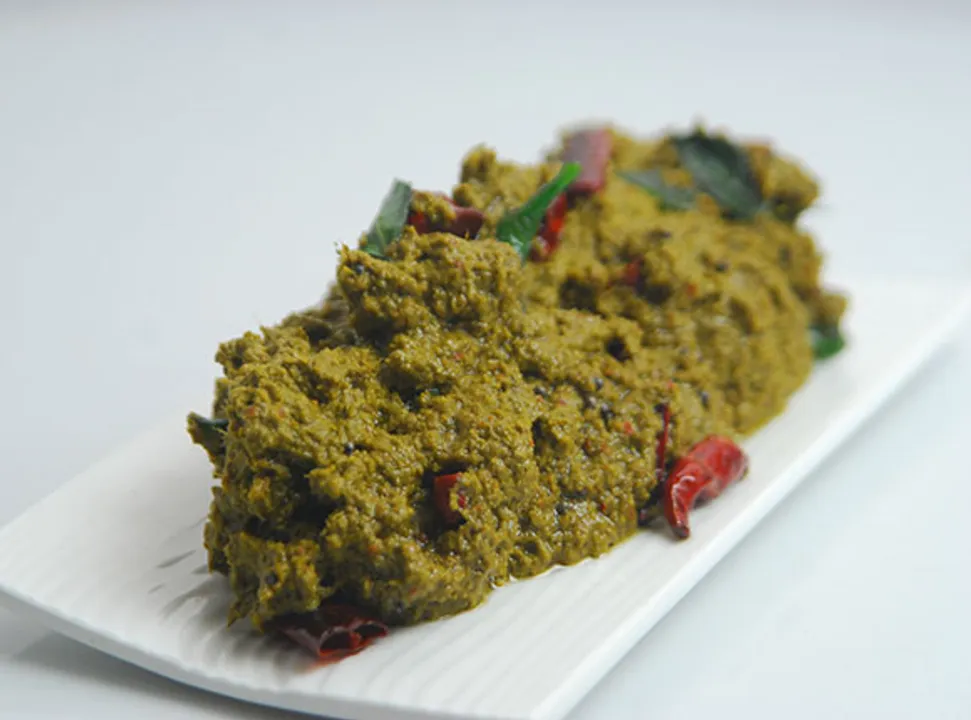 Tamarind Leaves Chutney-Cook Smart