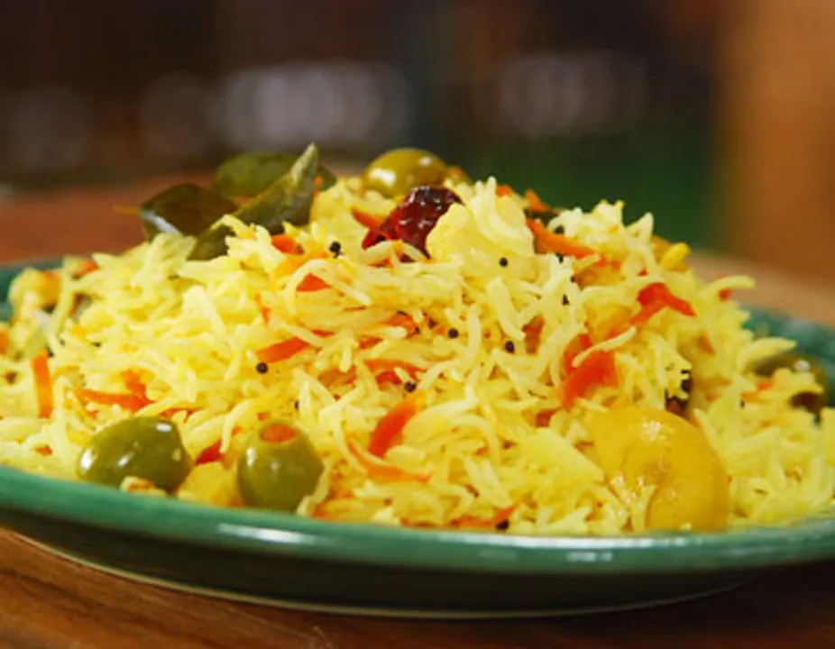 Lemon Rice With Vegetables