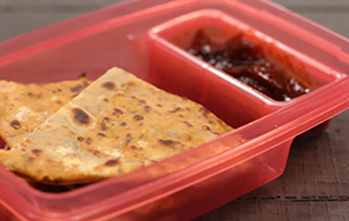 Paneer and Cheese Parantha