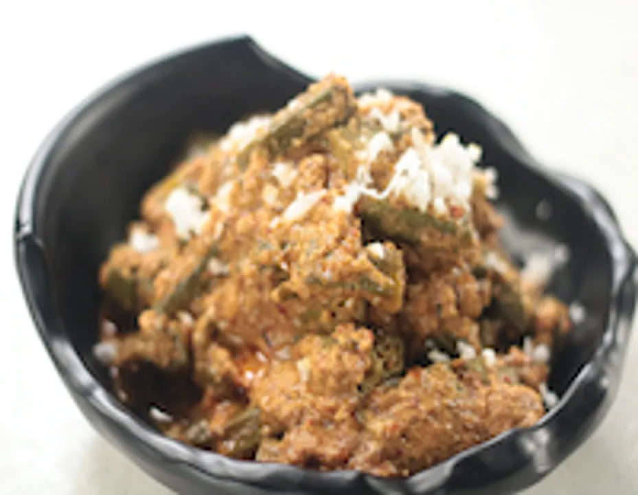 BHINDI COCONUT MASALA - skk