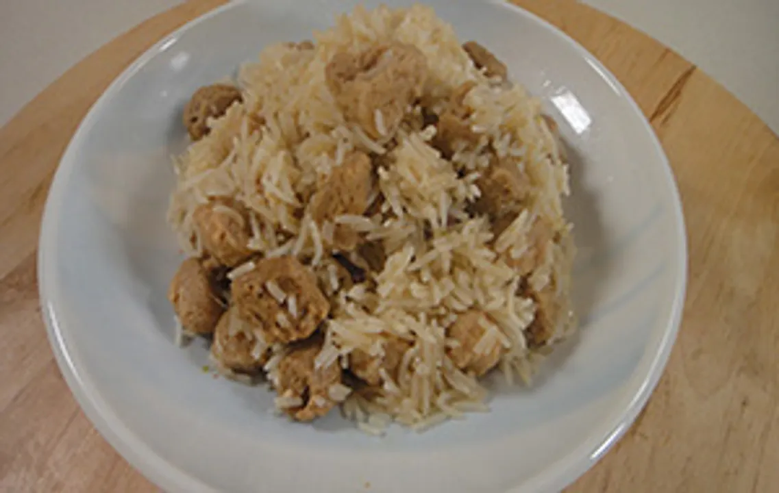 Soya Chunk Pulao