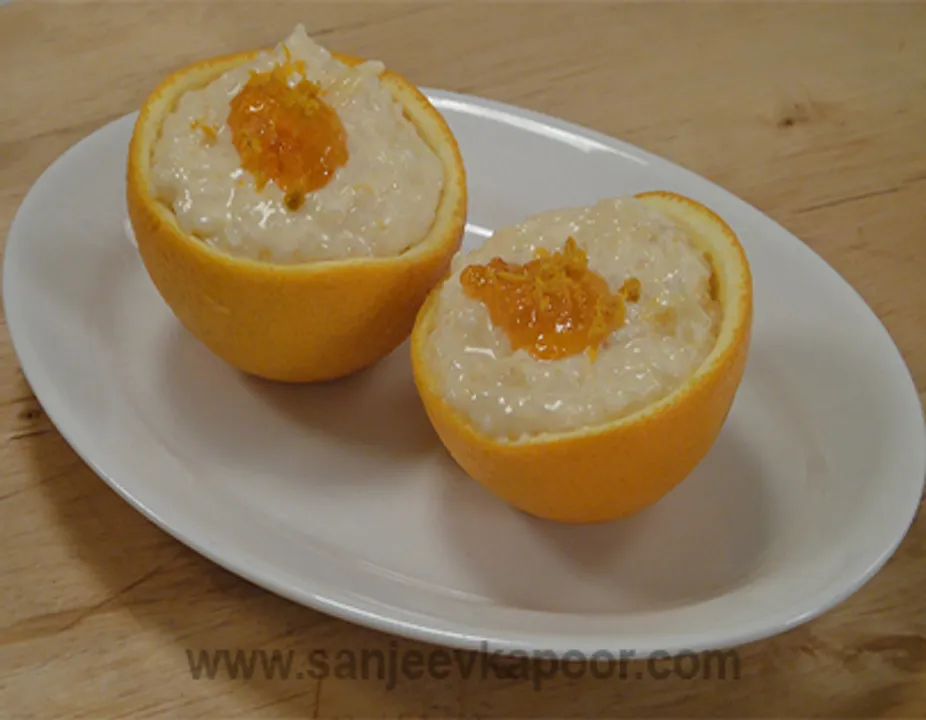 Orange Curd Rice