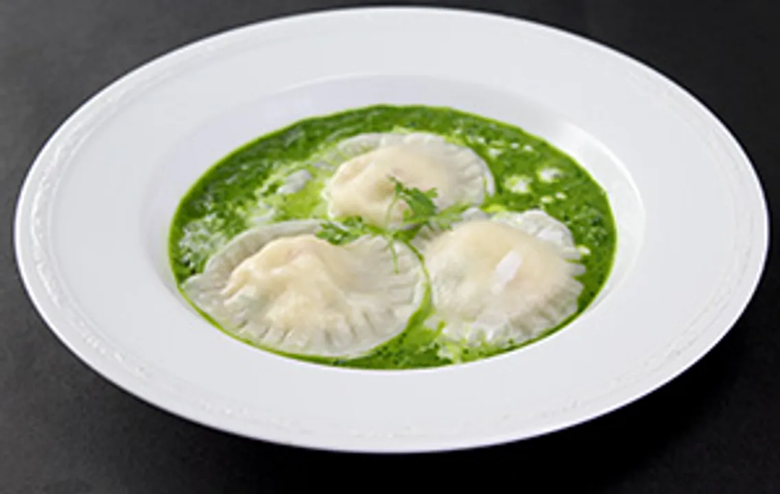 Palak Paneer Ravioli