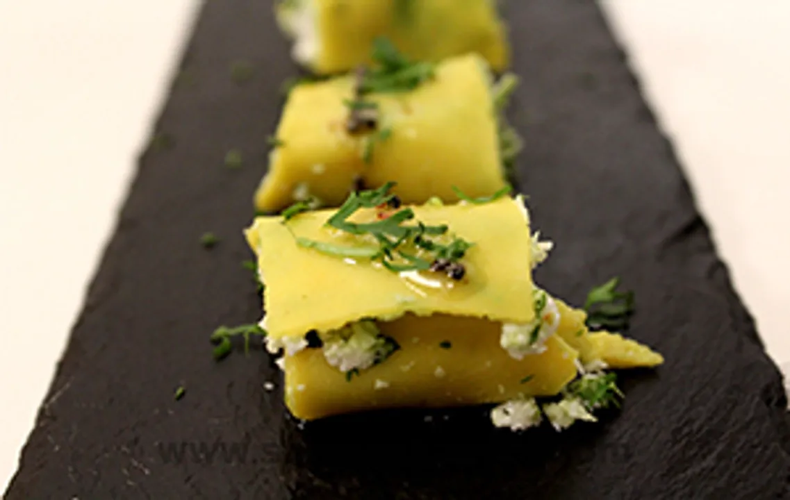 Pinwheel Khandvi