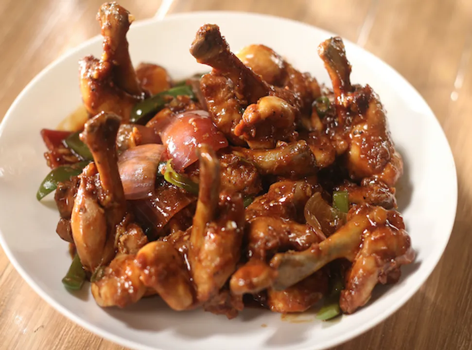Chilli Chicken Lollipop 
