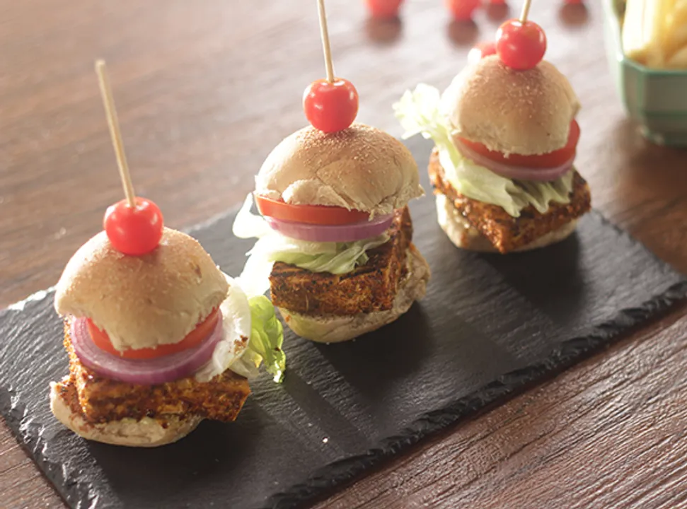 Peri Peri Paneer Sliders - SK Khazana