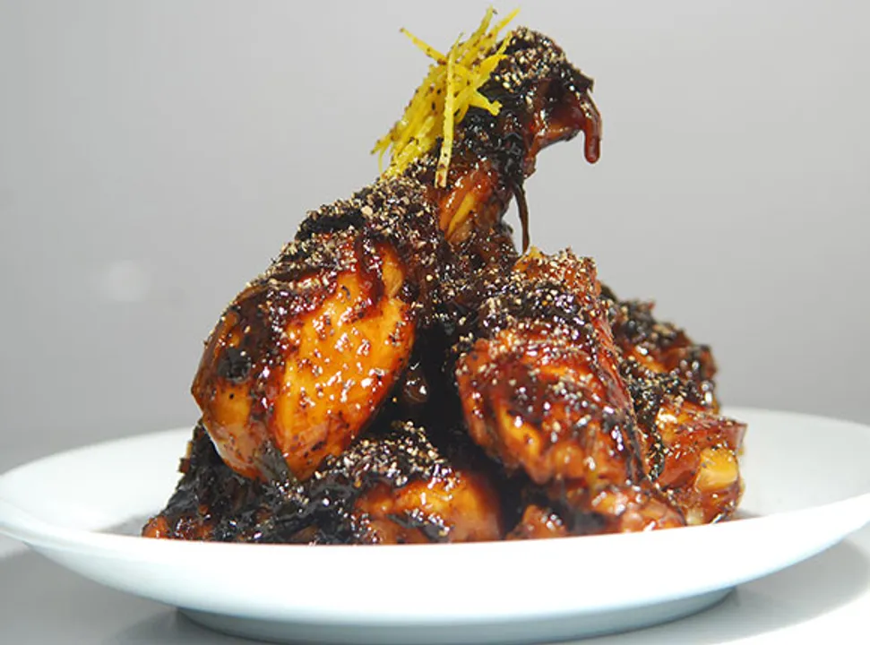 Caramelized Pepper Chicken-Cook Smart