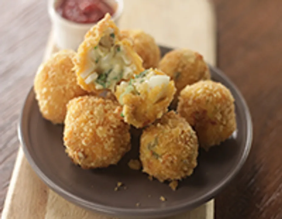 Egg and Cheese Poppers - SK Khazana