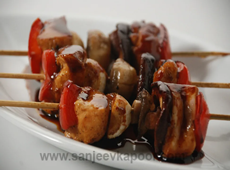 Yakitori Chicken With Spring Onion