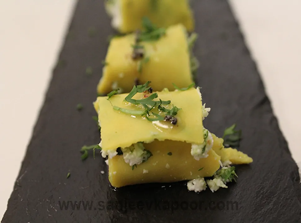 Pinwheel Khandvi