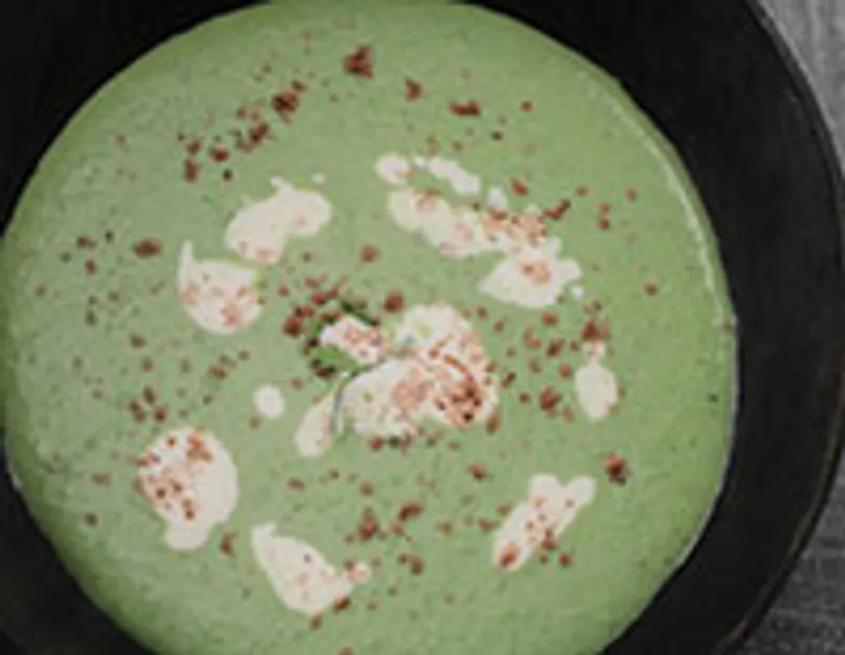 Cream of Broccoli Soup-SK Khazana