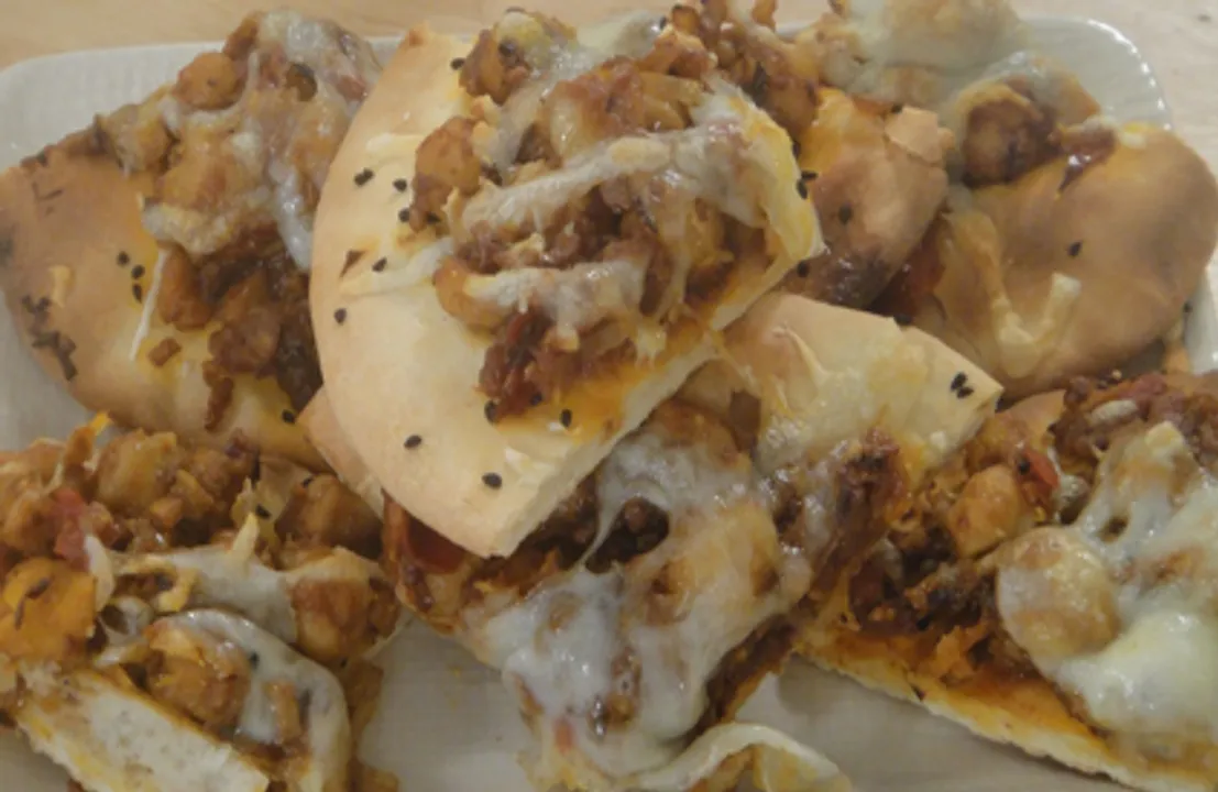 Baked Chole Kulche