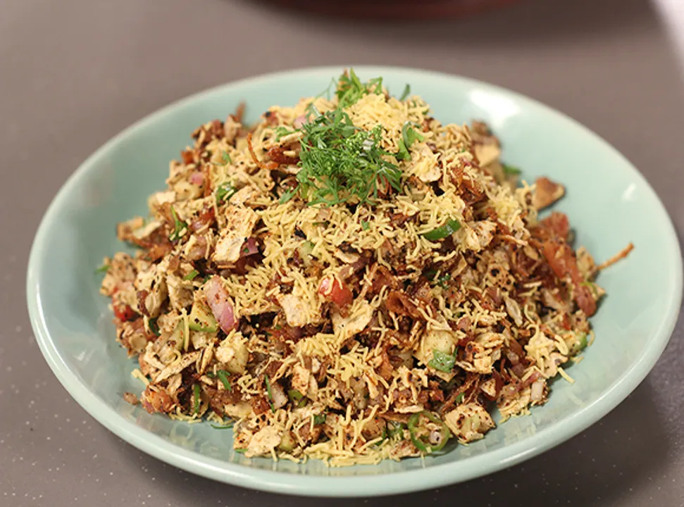 Papad Chaat - SK Khazana