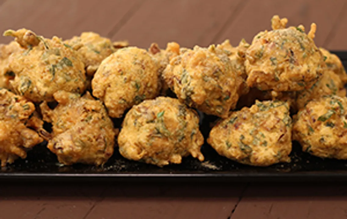 Oats and Methi Bhajiya