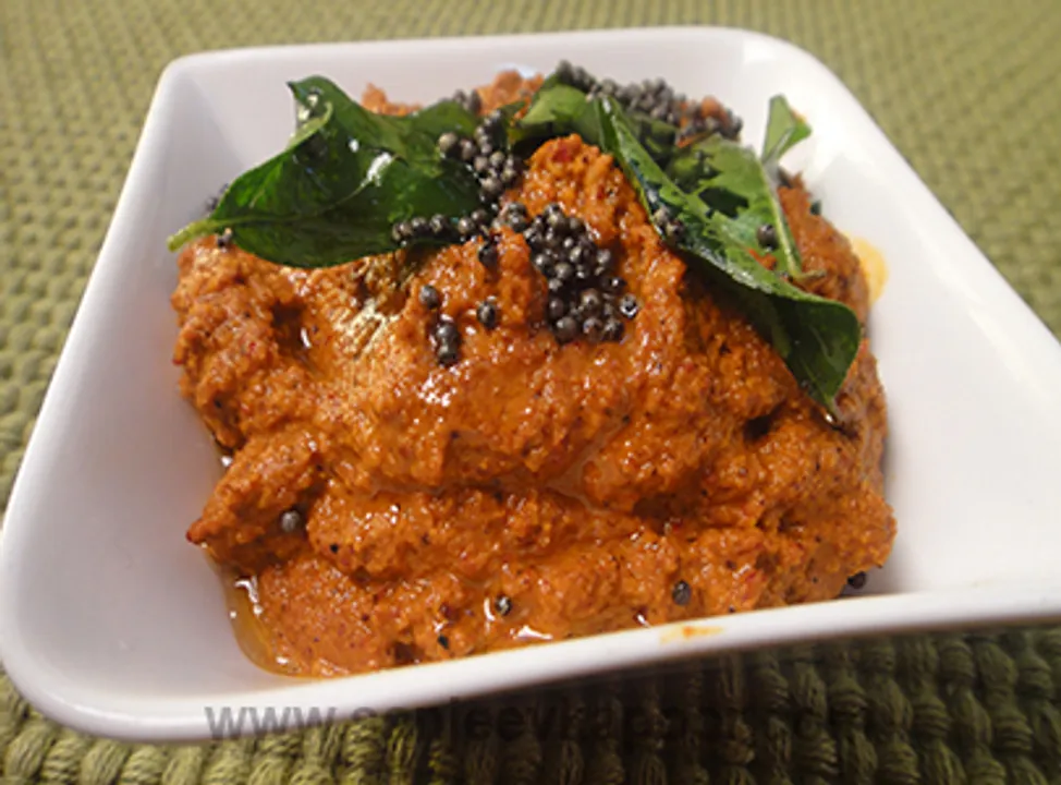 Coconut Achari Chutney