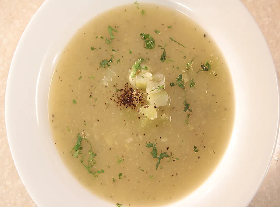 Drumsticks and Lauki Soup - SK Khazana