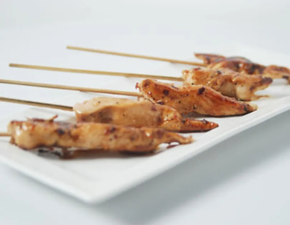 Lemongrass Chicken Skewers