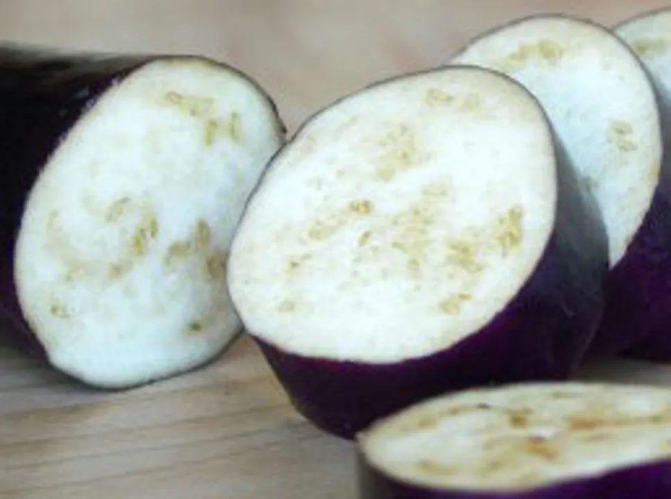 Baingan veggie with a crown
