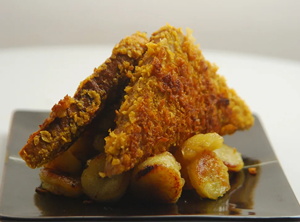 Cornflakes French Toast-Cook Smart