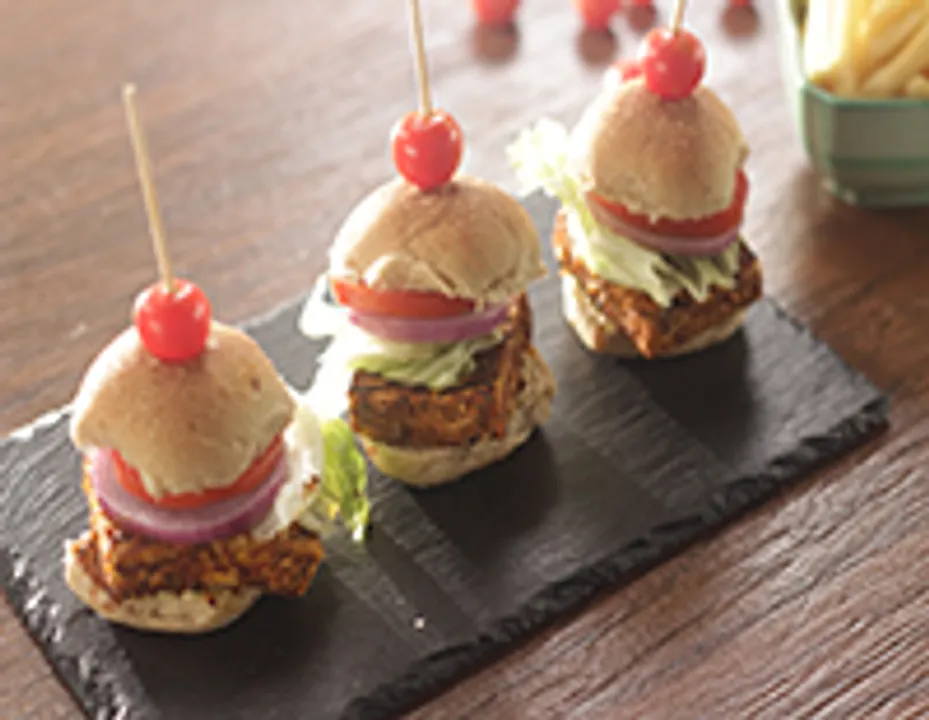 Peri Peri Paneer Sliders - SK Khazana