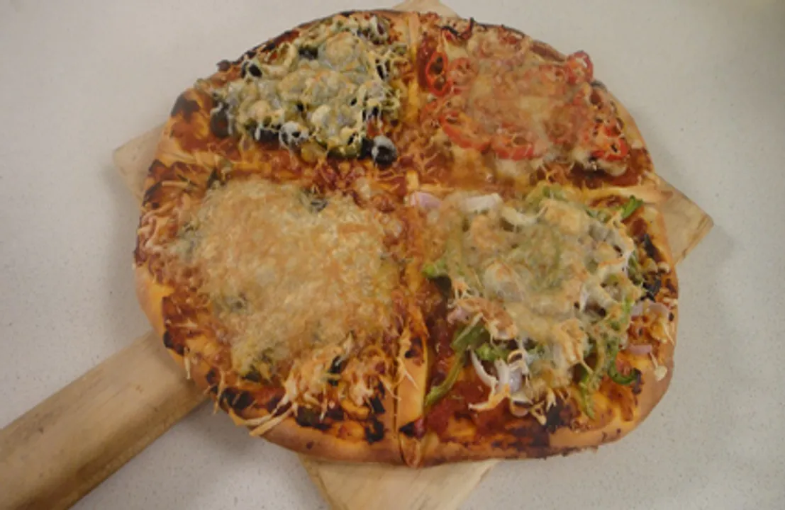Pizza Four in One