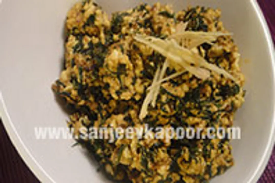 Palak Paneer Bhurji