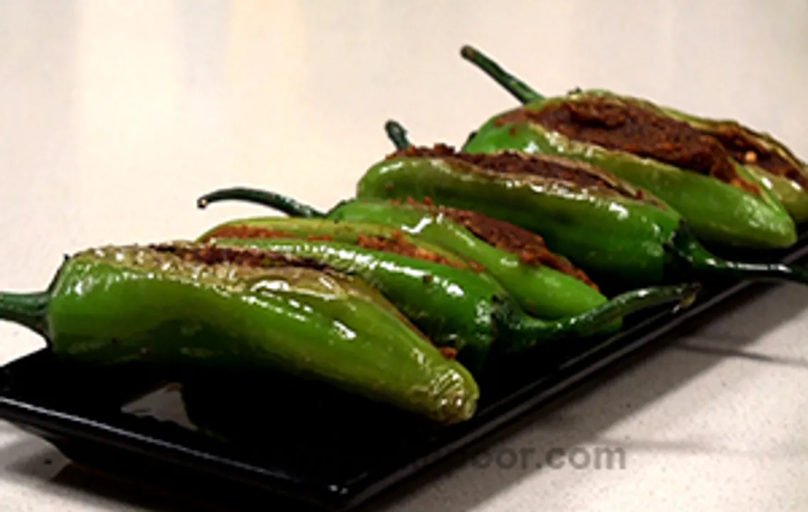 Besanwali Hari Mirchi