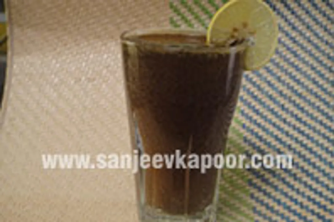 Kala Khatta Jaljeera with Soda