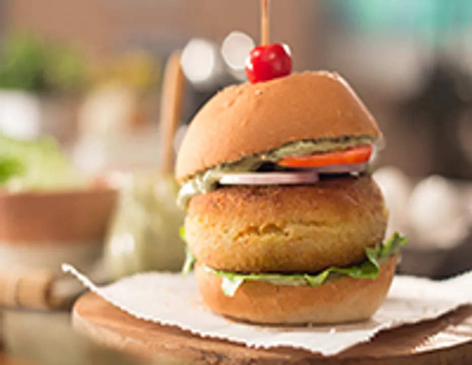 Chicken chop Burger
