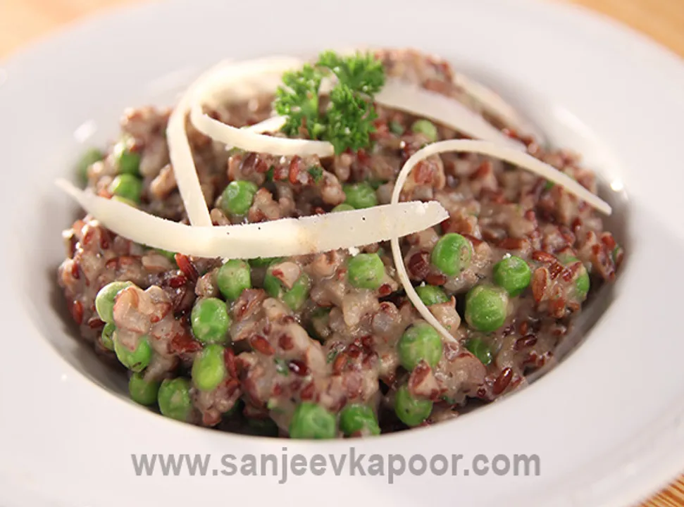 Creamy Red Rice Risotto