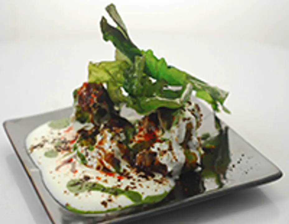 Green Pea Tikki Chaat - Cook Smart