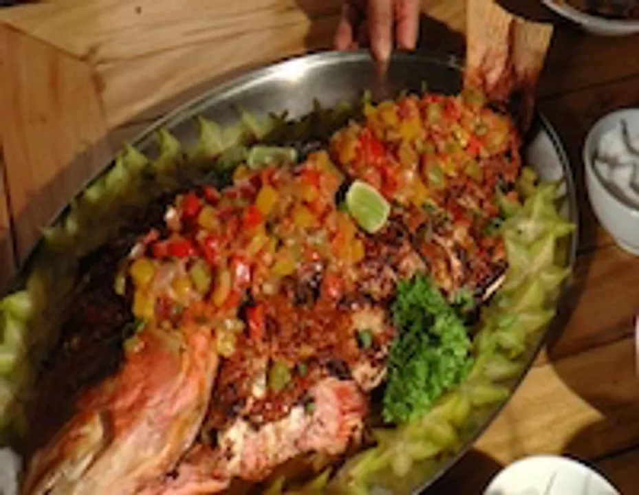 Grilled Fish with Creole Sauce