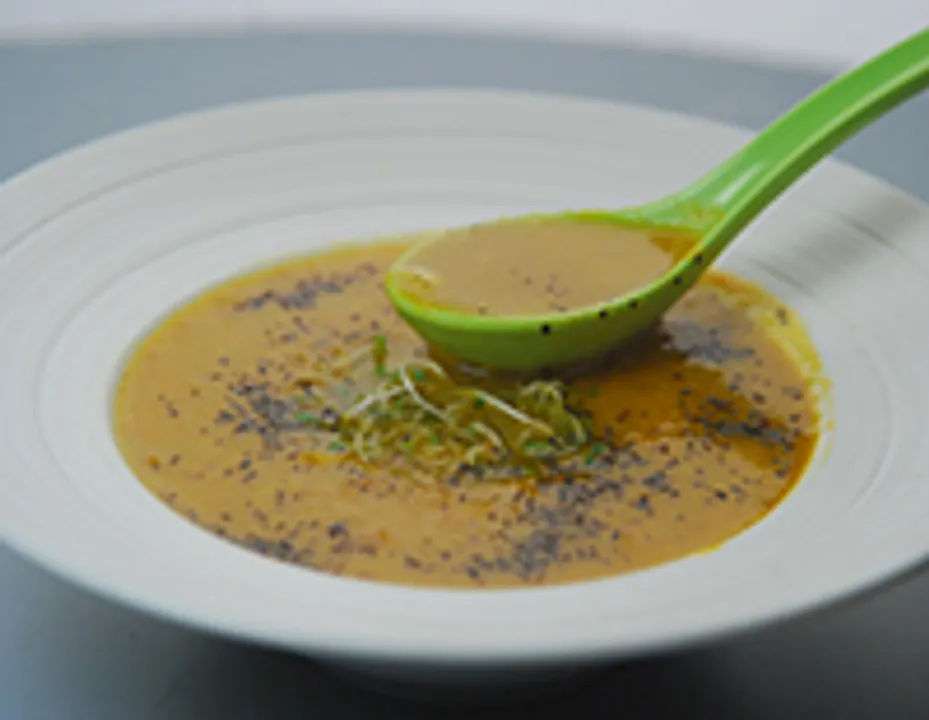 Roasted Carrot and Corn Soup - Cook Smart