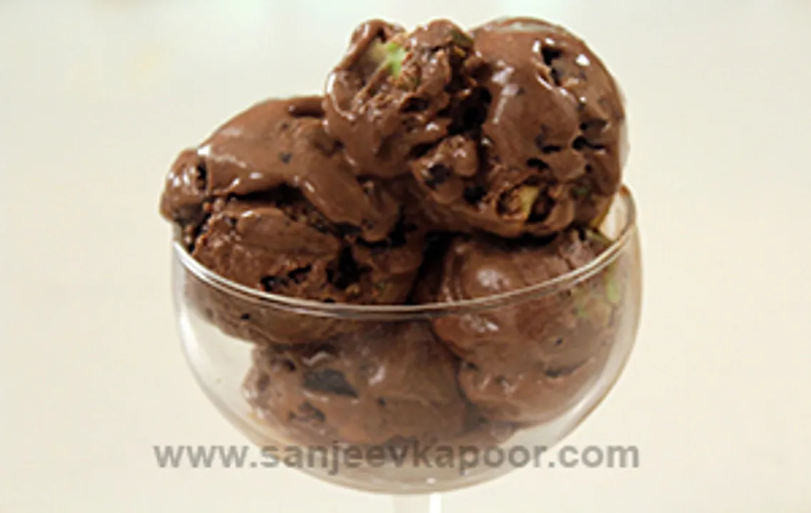 Chocolate and Avocado Icecream