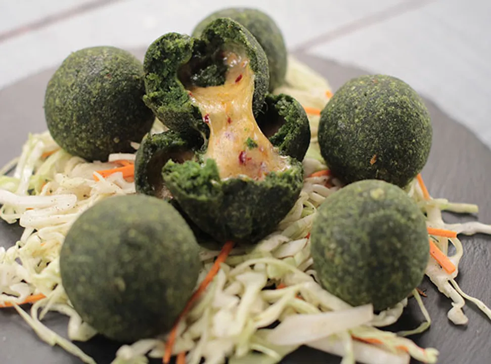 Spinach Cheese Balls-SK Khazana