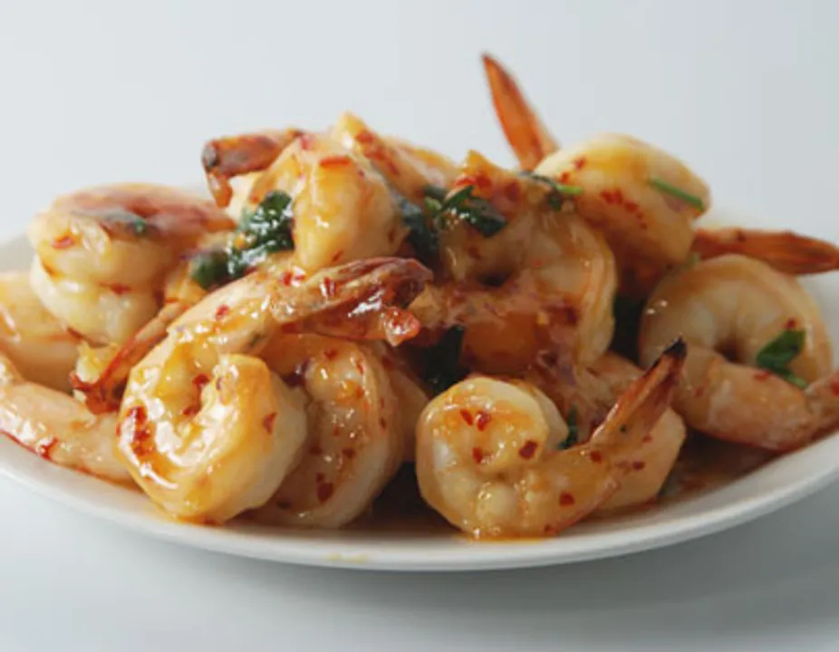 Grilled Prawns In Vodka Sauce