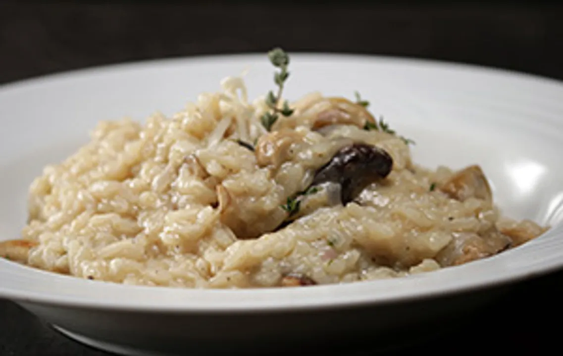 Three Mushroom Risotto