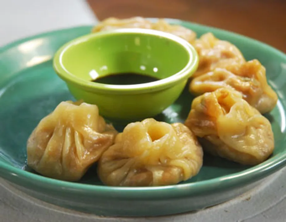 Barbecued Chicken Dumplings