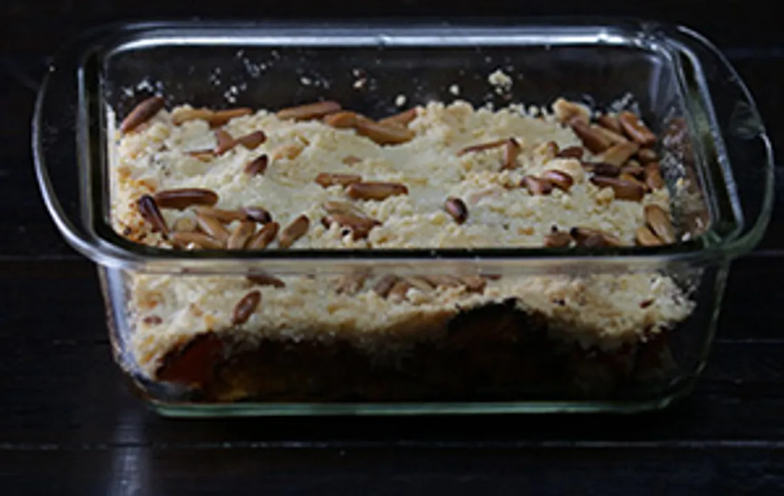 Carrot and Pineapple Crumble