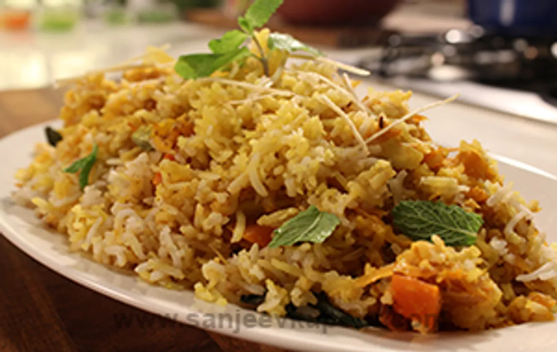 Brown Basmati Rice Biryani